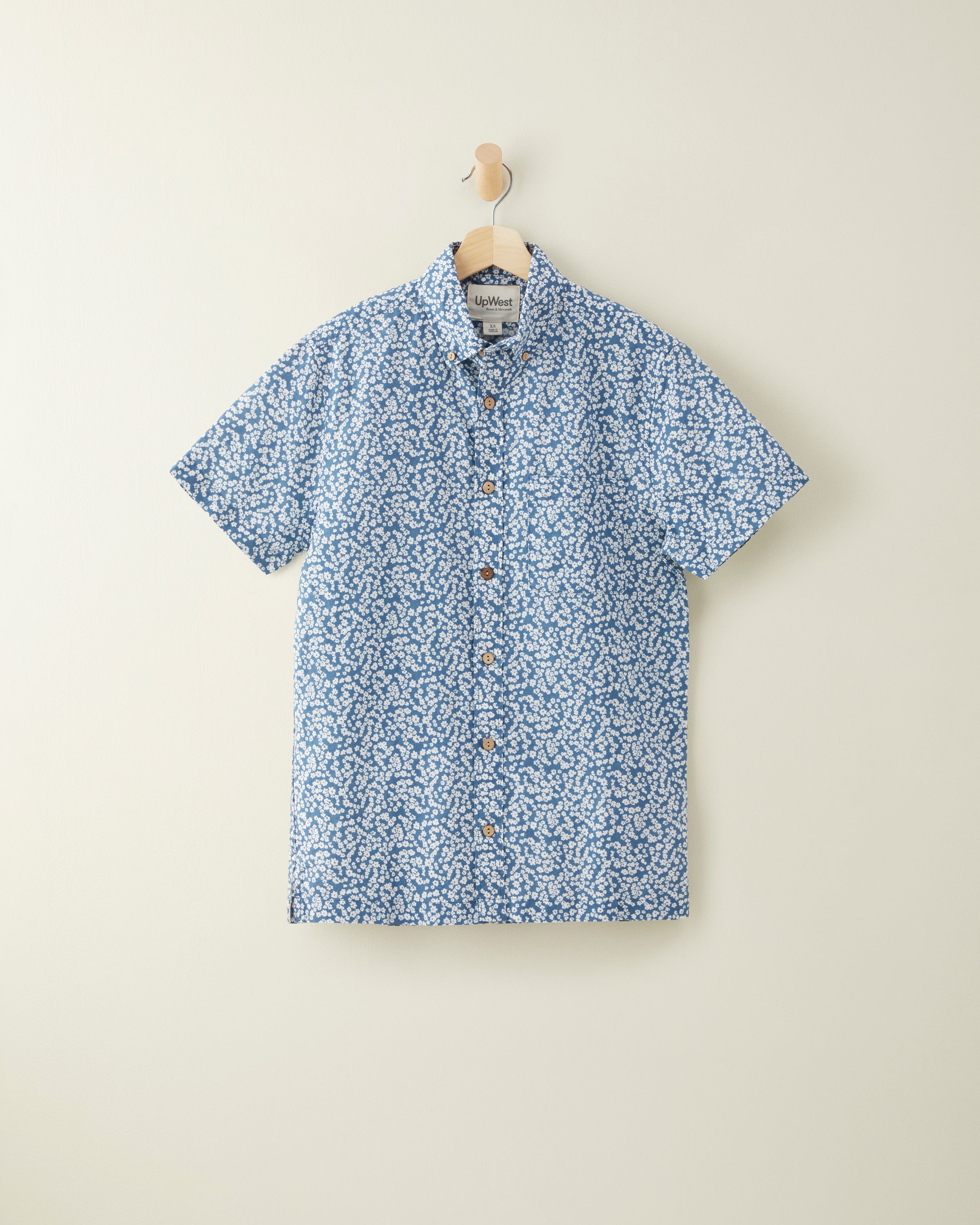 Coastal Cotton Half-Placket Shirt
